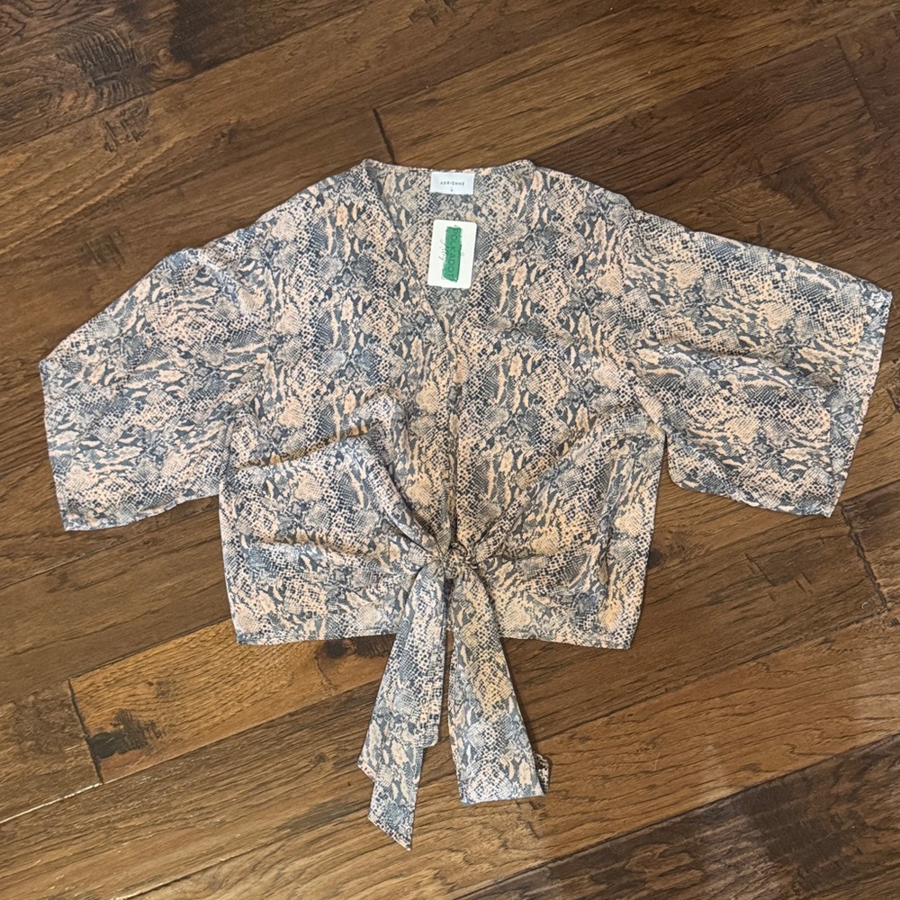 Adrienne Tie Top